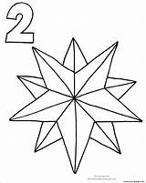 Christmas Star Coloring Pages Countdown Printable Starburst Drawing Tree Shooting Print Flower Cartoon Stars Nautical Getcolorings Color Lily Pad Clipart sketch template