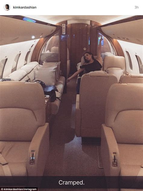 Kim Kardashian Shares Instagram Of Her Private Jet As She