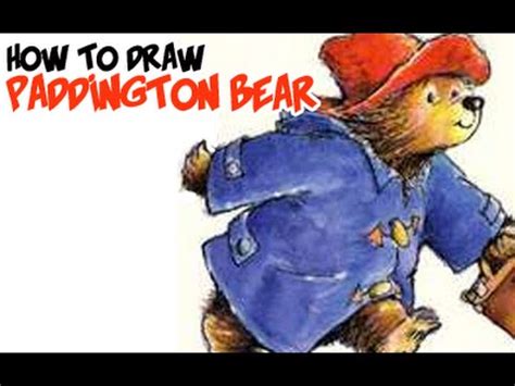 draw paddington bear youtube