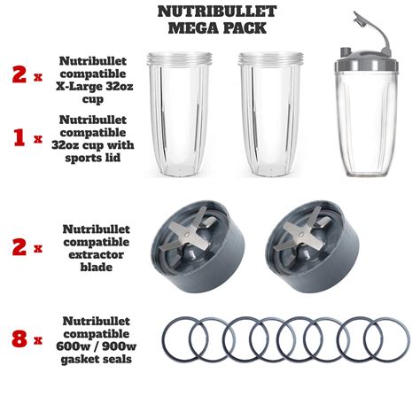 nutribullet ultimate accessory kit nutribullet compatible parts nutribullet compatible