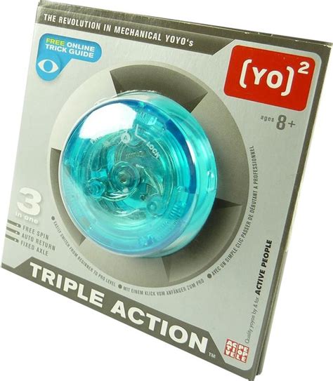 yo triple action yoyo turquoise bolcom