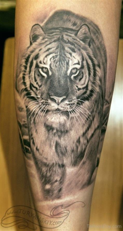Japanese Tiger Tattoo On Side Rib