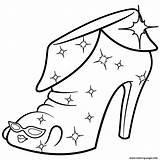 Coloring Pages Shopkins High Heel Season Edition Ankle Printable Boot Angie Limited Heels Color Print Kids Colouring Shoe Getcolorings Getdrawings sketch template