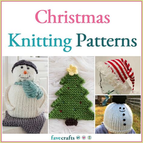 christmas knitting patterns favecraftscom