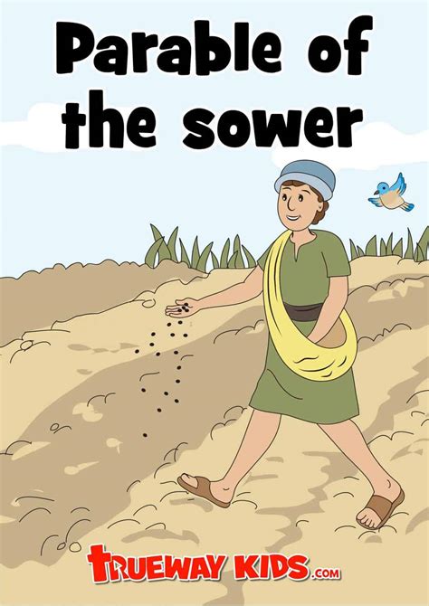 parable   sower illustrations  printable
