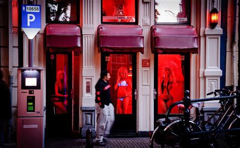 amsterdam red light district ladies with images