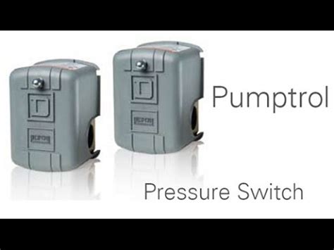 tutorial install  pumptrol pressure switch square  sensors rebrand  telemecanique
