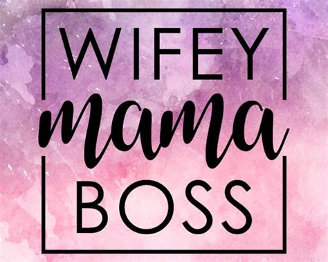 Mama Boss Svg Momboss Svg Boss Mom Svg Wife Mom Boss Svg