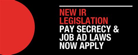 New Workplace Laws Pay Secrecy And Job Ads Aca Association Of