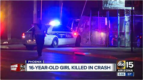 phoenix police teen killed in crash caused by suspected
