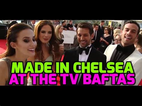 bafta tv awards awkward   chelsea cast moment