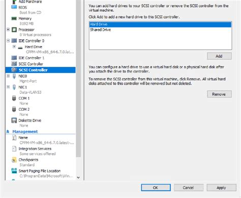 Add A Hard Disk To The Hyper V Virtual Appliance