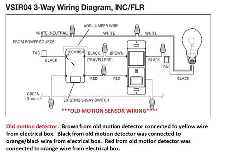motion sensor wiring diagram red blue brown  wallpapers review