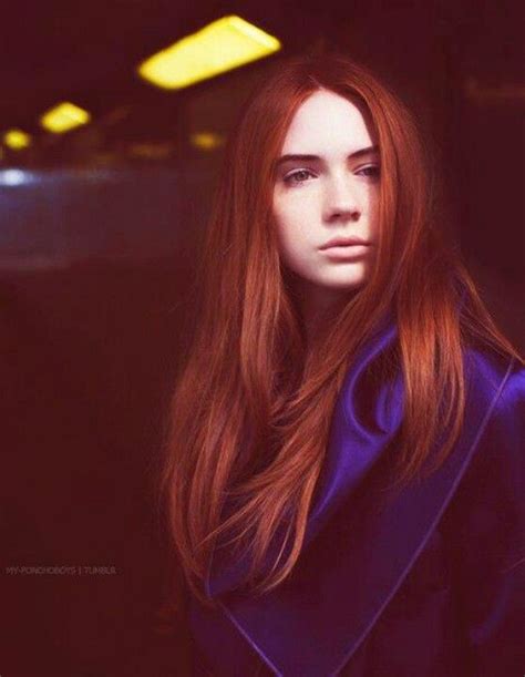 karen gillan the best red head i ve ever seen to have hair as red as hers ideas in general