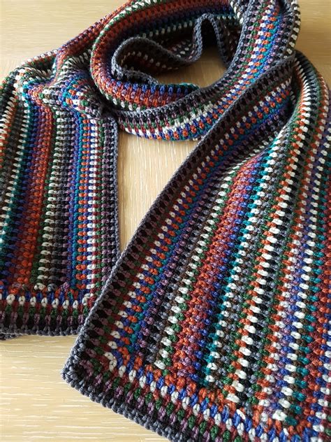 crochetsu gehaakte sjaal voor mannen