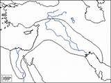 Mesopotamia Fertile Crescent sketch template