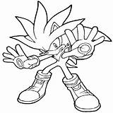 Sonic Coloring Pages Super Shadow Hedgehog Boys Getdrawings sketch template