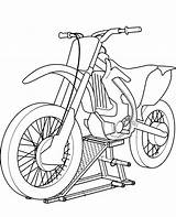 Coloring Motorbike Colouring Pages Printable Motorbikes Print Color Cross Getcolorings Topcoloringpages Speedway sketch template