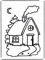 Coloring Cottage Pages Cabin Colouring Clipart Kids Log Little Library Gif Popular Toys Advertisement sketch template