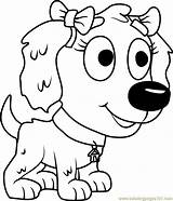 Coloring Pound Puppies Pea Sweet Pages Coloringpages101 sketch template