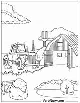 Tractors Verbnow sketch template