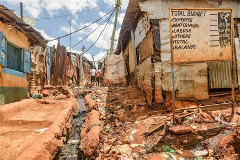 daily life  local people  kibera slum  nairobikenya editorial photography image
