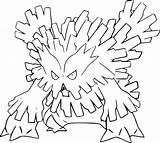 Mega Abomasnow Pokemon Coloring Pages Collection Colouring Color Great Choose Board sketch template