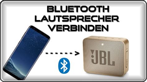 bluetooth lautsprecher box mit smartphone verbinden jbl  youtube