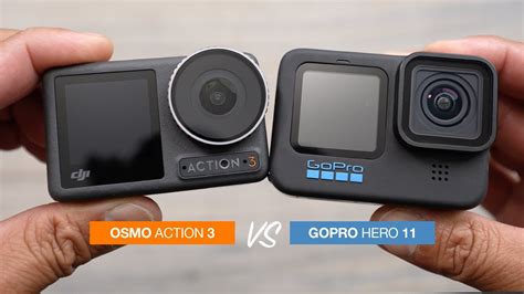 gopro hero   dji osmo action  user experience comparison youtube