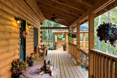 couple built  dream log cabin    months