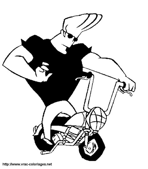 johnny bravo coloring pages coloring home