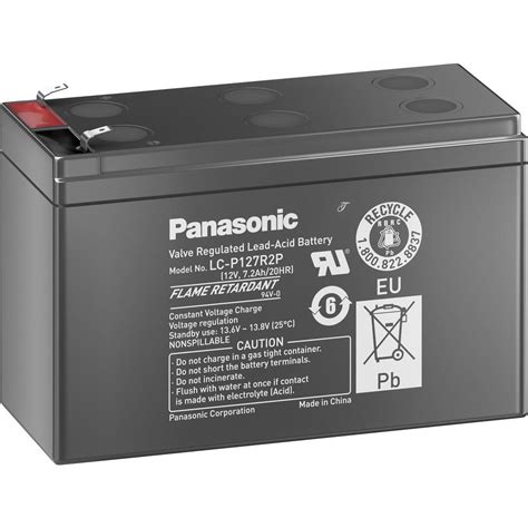 panasonic  ups battery  volt ah  hr lc vrna   ah arnaiz electronics