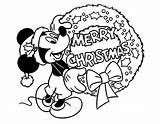 Wreath Topolino Babbo Vorlagen Mickeymouse Stampare Disneyclips sketch template