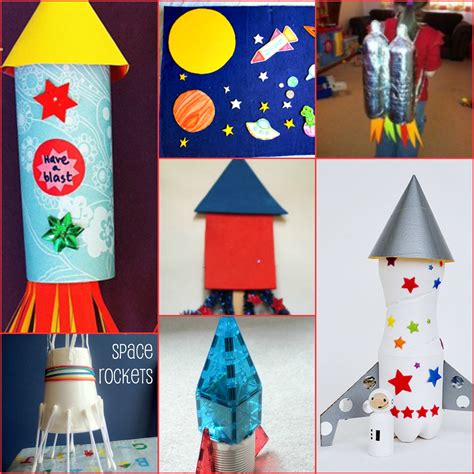 rocket ship crafts  kids