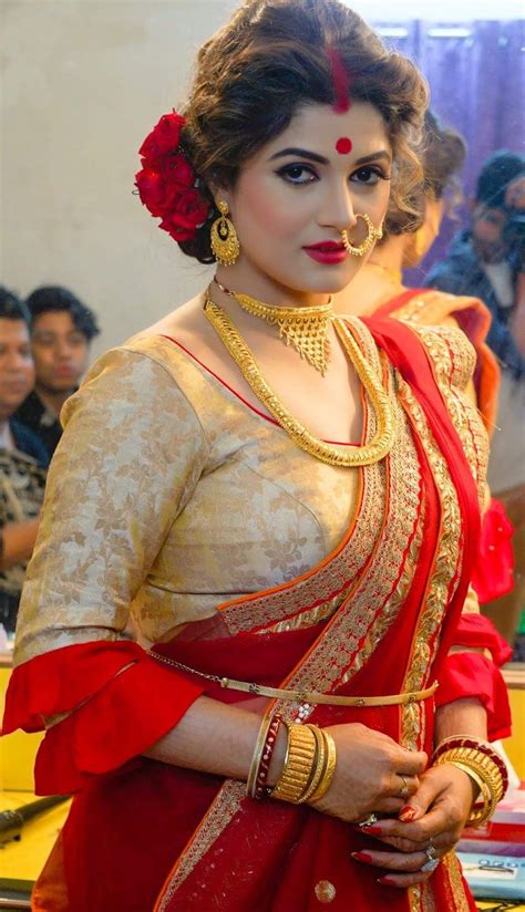 srabanti chatterjee srabanti chatterjee saree indian bridal saree blouse