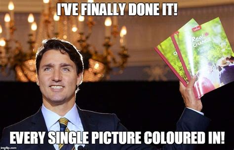 funny memes featuring canadian prime minister justin trudeau