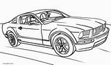 Coloring Wheels Hot Pages Mustang Kids Printable Cars Cool2bkids Print sketch template