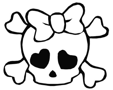 printable skull pictures clipart