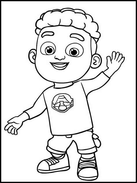 ranger rob coloring pages coloring pages