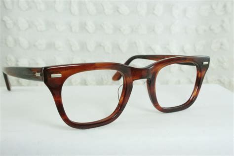vintage 60s glasses 1960 s mens eyeglasses tortoise by diaeyewear