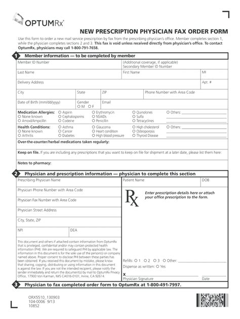 form optumrx   fill  printable fillable blank