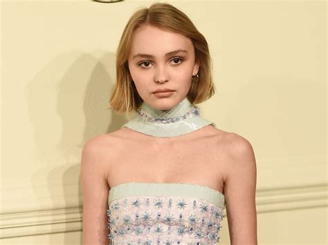 lily rose depp is not all grown up she is a 15 year old girl who