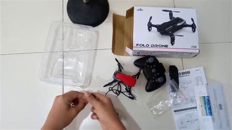 fold drone lf unboxing youtube