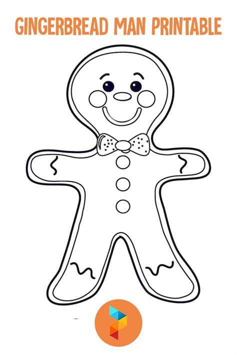 gingerbread man printable characters printable word searches