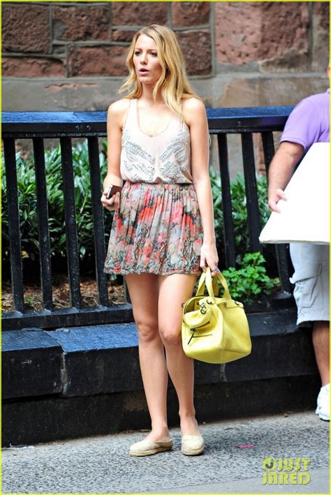 Blake Lively Gossip Girl Set With Chace And Penn Photo 2695975