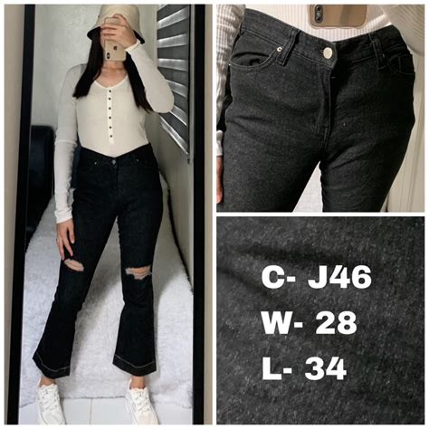 Skinny Jeans Baggy Jeans Shopee Philippines