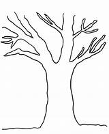 Tree Coloring Trunk Getdrawings Pages sketch template
