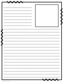 writing paper templates   kiles classroom tpt