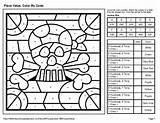 Coloring Pages Value Place Pirates Code Color Mean Mode Roman Gcf Median Range Numerals Whooperswan Factor Greatest Common Created Teacherspayteachers sketch template