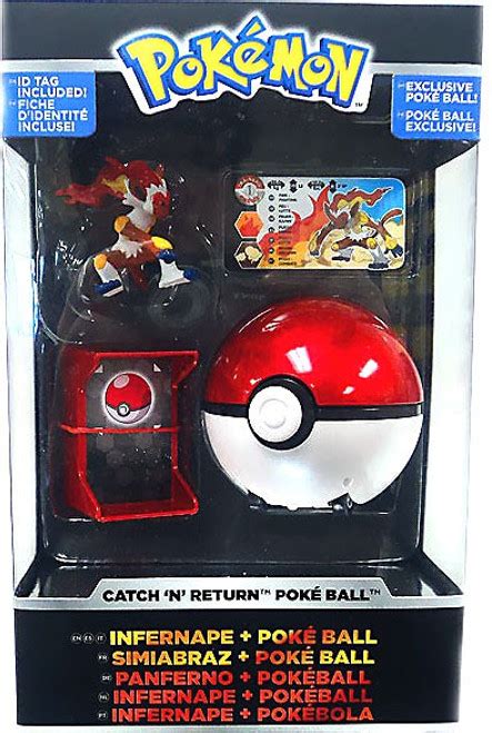Pokemon Catch N Return Pokeball Samurott Poke Ball Trainers Choice